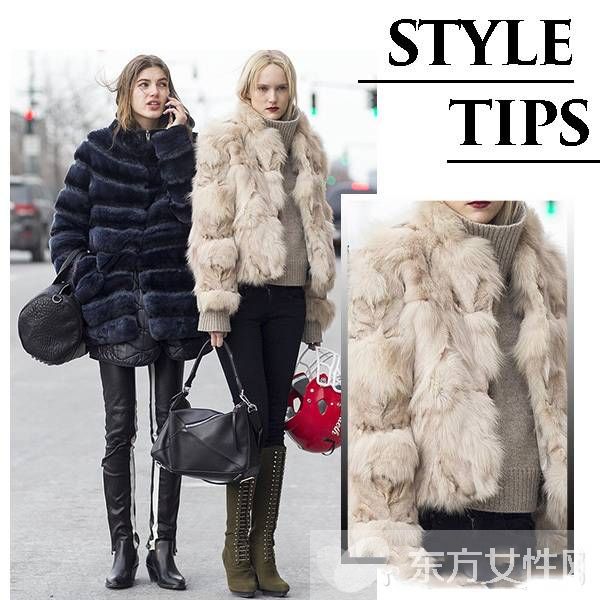 女裝皮草的多種穿法推薦 這么穿不僅貴氣還很潮哦