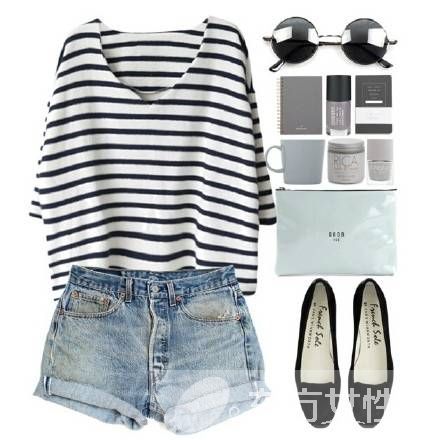 黑白條紋時(shí)尚搭 教你玩轉(zhuǎn)學(xué)院風(fēng)