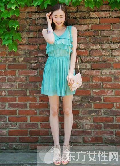 荷葉邊連衣裙新款推薦 這樣搭配起來巧超美