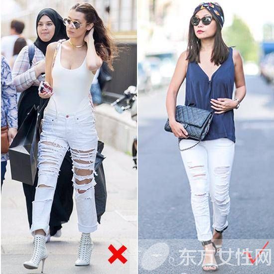 三招教你如何將破洞牛仔褲穿得更時(shí)髦