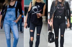 三招教你如何將破洞牛仔褲穿得更時髦