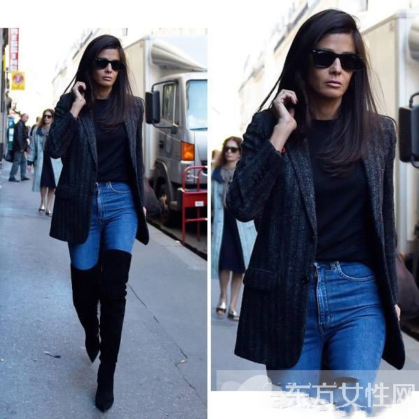 環(huán)球街拍之小西裝系列 秋天這么穿簡直太美了