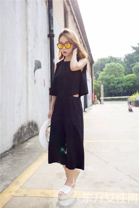 矮個子女生闊腿褲搭配 矮個子也能穿出女王范