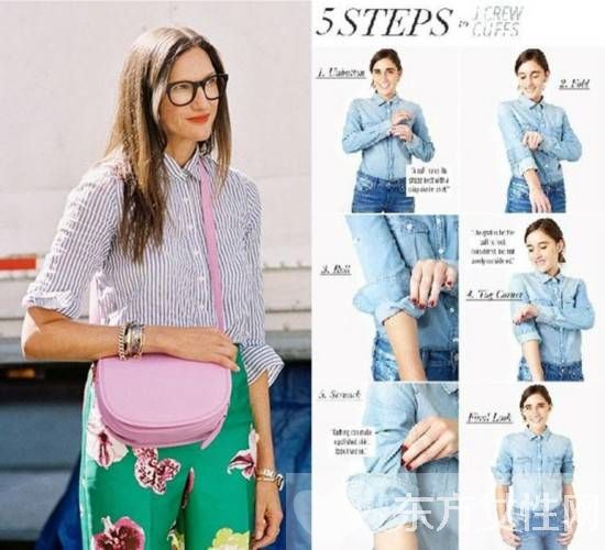 時尚條紋襯衫怎么搭配 休閑甜美風格這么穿就對了