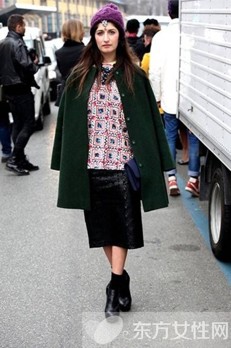 秋冬季歐美時尚穿搭秀 盡顯潮流范兒
