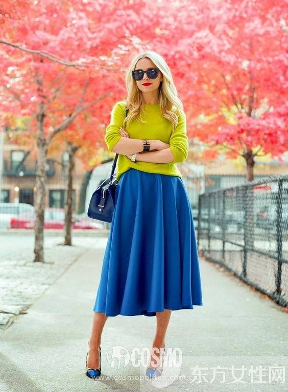 秋季配色寶典 快看這些時尚達人是怎么示范的