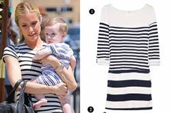 海魂風(fēng)再掀一片熱潮 經(jīng)典條紋連衣裙時(shí)尚搭