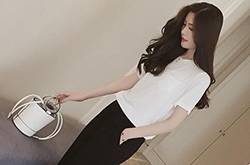 韓版時(shí)尚都市OL七分褲搭配 精致不缺乏舒適感