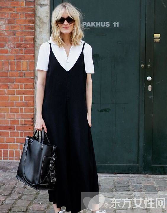 顯瘦吊帶衫最潮穿法 原來這樣穿也可以這么美