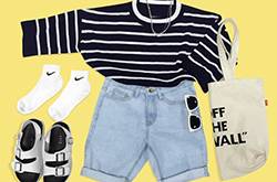 今夏就要這么搭 玩轉(zhuǎn)清新少女學(xué)院風(fēng)