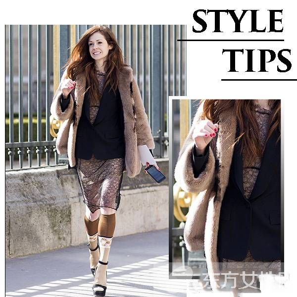 女裝皮草的多種穿法推薦 這么穿不僅貴氣還很潮哦