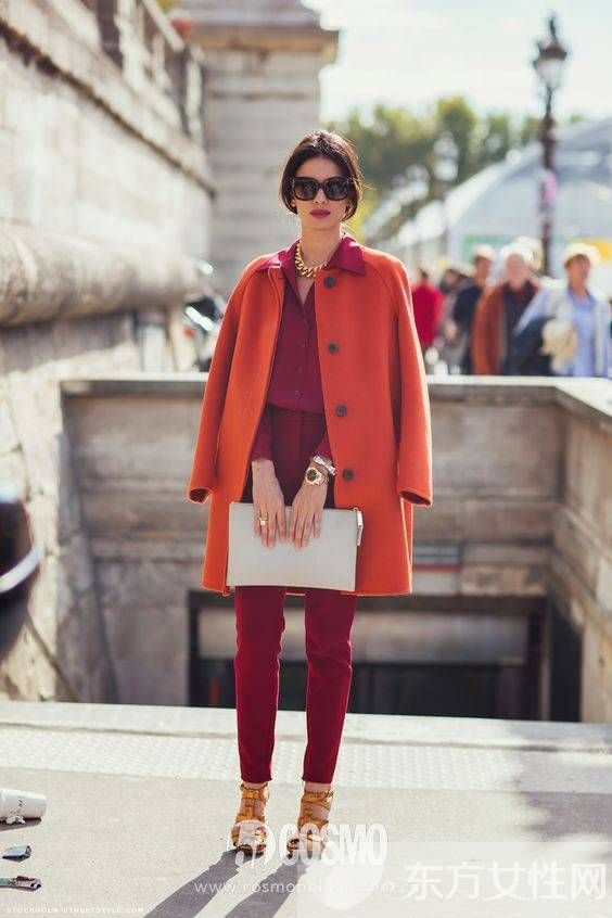 秋季配色寶典 快看這些時尚達人是怎么示范的