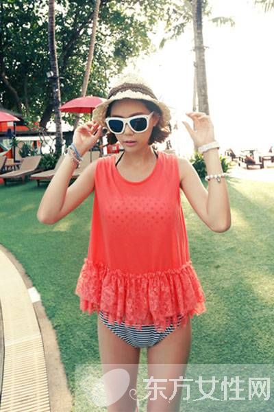 時尚比基尼也講究搭配 可愛又性感你還不get