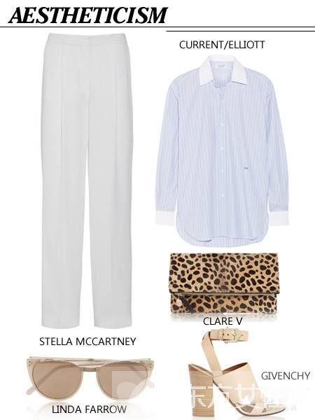 闊腿褲搭配上衣圖片 這么穿女神范兒十足哦