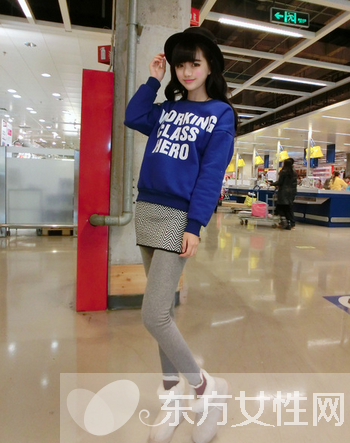 韓版風服裝休閑搭配技巧 這么搭讓你美上天