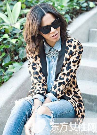 豹紋大衣時髦穿搭法 今冬就要這么潮