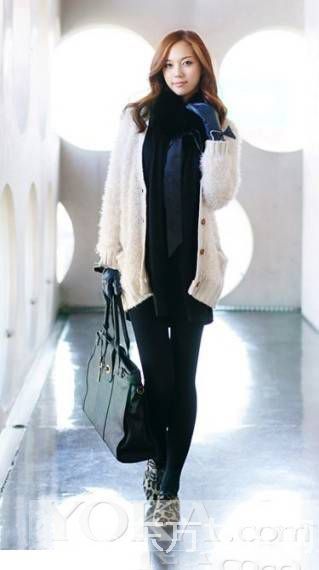 開衫毛衣怎么搭配好看 巧妙混搭風(fēng)就是這么美