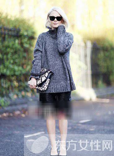 韓版毛衣搭配半身裙 搭配起來居然可以這么美