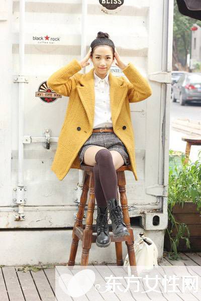 冬季日系學院風搭配 輕松穿出減齡范兒