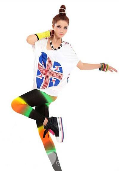 5款健美褲穿搭法 健美褲也能穿出時尚范