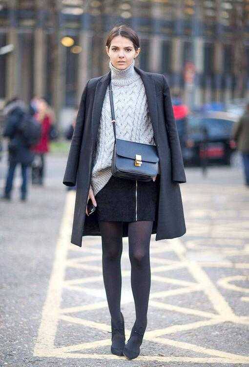 春裝高領(lǐng)毛衣怎么搭配 達(dá)人街拍搭配推薦