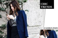 純色羊毛大衣時尚搭配技巧 款款都是明星范兒