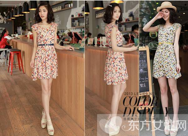 雪紡碎花裙這么搭最時(shí)髦 唯美優(yōu)雅不失女人味