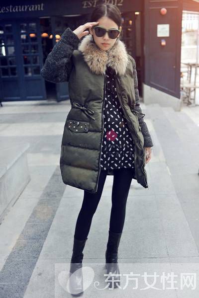 中長款棉衣外套這樣搭 讓你立馬變身街頭潮人