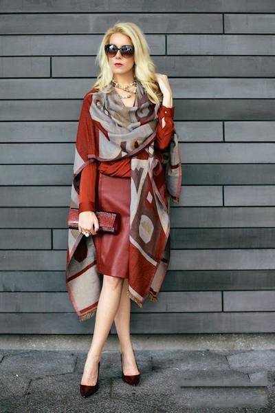 既時尚又保暖的冬季圍巾搭配 趕緊get起來