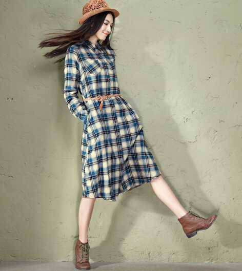 2016初春搭配推薦 連衣裙中的 文藝范