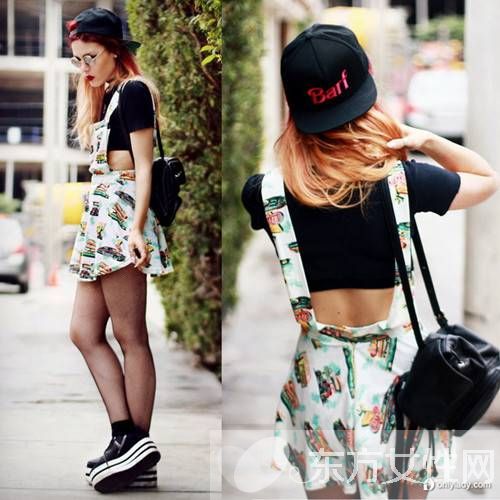 今夏隨性混搭風最時尚 街頭俏妞教你怎么穿的有范兒