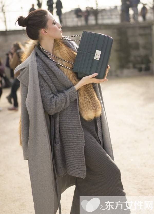 長款開衫針織衫搭配示范 學會了瞬間美cry