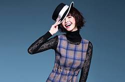 荷葉邊裙擺連衣裙 盡顯完美S型曲線