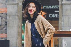 2016早春時(shí)尚街拍 毛衣外套怎么穿怎么美