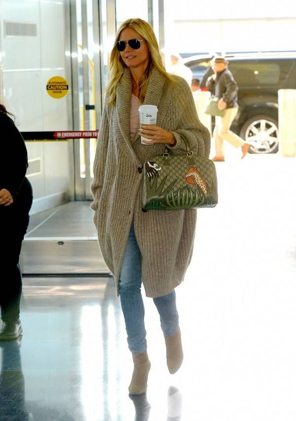 長款開衫針織衫搭配示范 學會了瞬間美cry