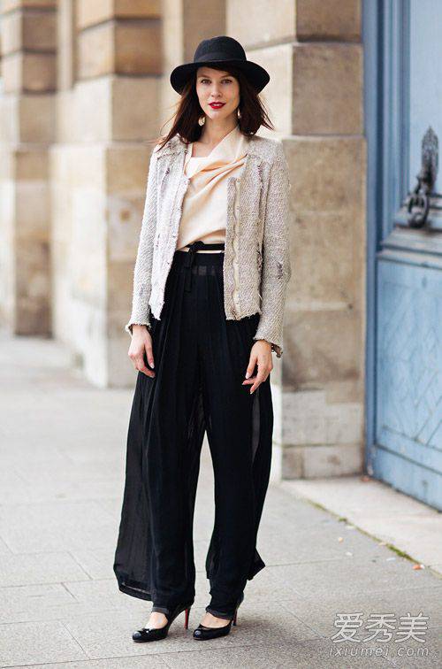 早春闊腿褲穿搭 闊腿褲應(yīng)該這樣穿