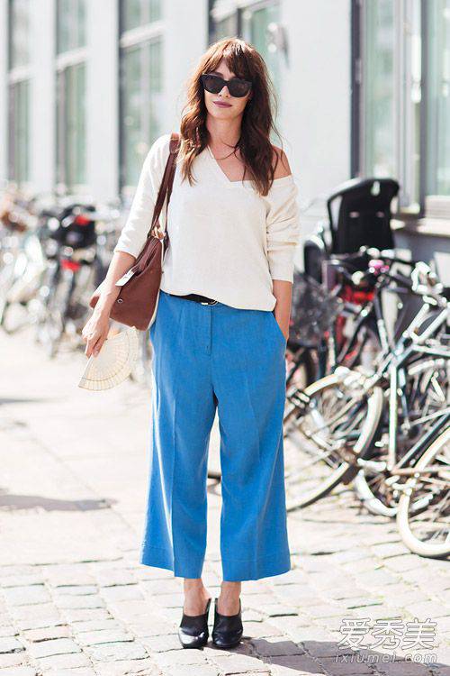 早春闊腿褲穿搭 闊腿褲應(yīng)該這樣穿