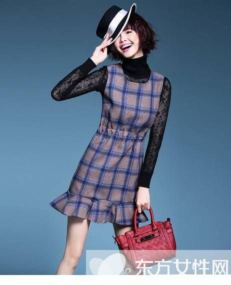 荷葉邊裙擺連衣裙 盡顯完美S型曲線