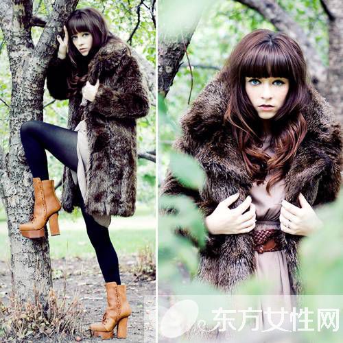 時(shí)尚皮草外套搭配法 別讓你的高檔貨成了地?cái)傌?  height=