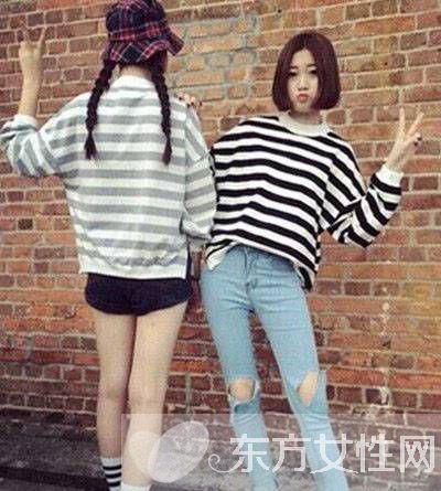 時尚韓版女裝搭配示范 這么穿非常有韓范哦