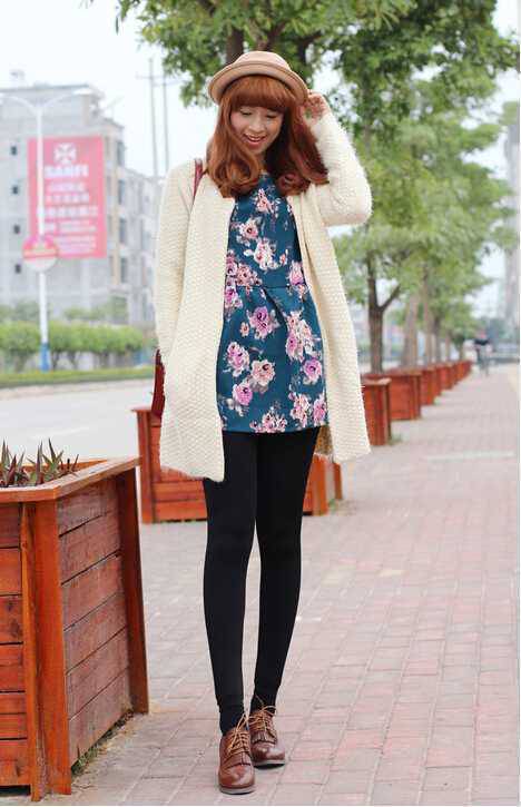 初春怎么能少了開衫毛衣 這樣穿才夠時尚