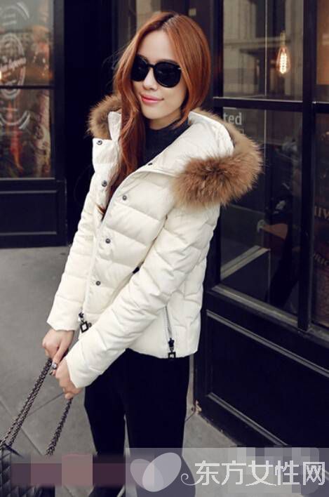 短款羽絨服搭配圖片 這么搭瞬間變高變修長