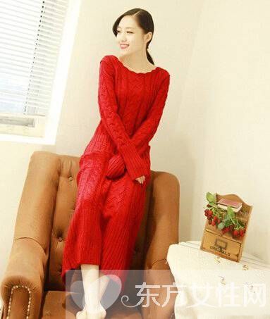 冬季經(jīng)典紅黑色服裝搭配 輕松穿出完美身材