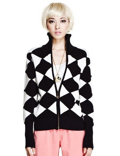 早秋穿什么百搭又保暖 黑色開衫好搭配又暖和