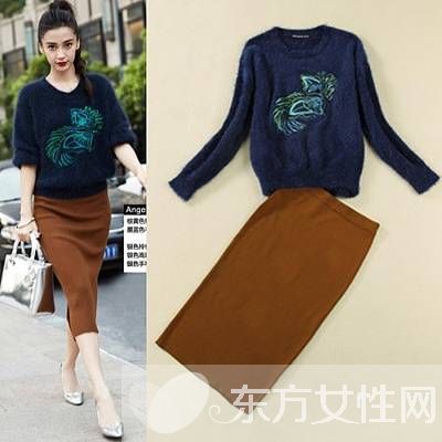 春季馬海毛毛衣搭配 不僅御寒還狂凹造型