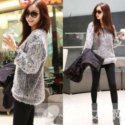 春季馬海毛毛衣搭配 不僅御寒還狂凹造型