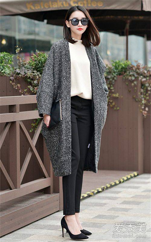 2016早春時(shí)尚街拍 毛衣外套怎么穿怎么美