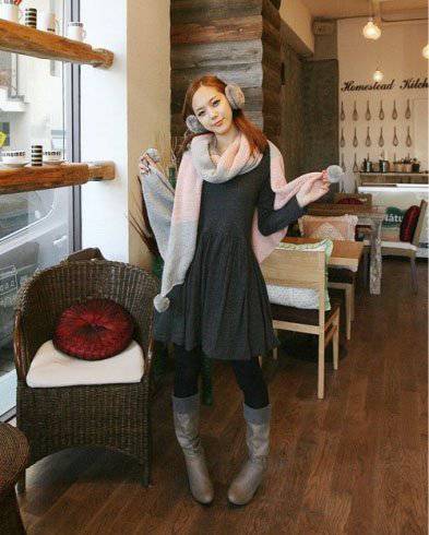 圍巾怎么系好看 5種系法讓你變身超萌妹子