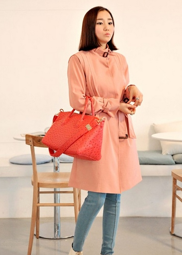 桔色風衣搭配技巧 風衣控千萬別錯過