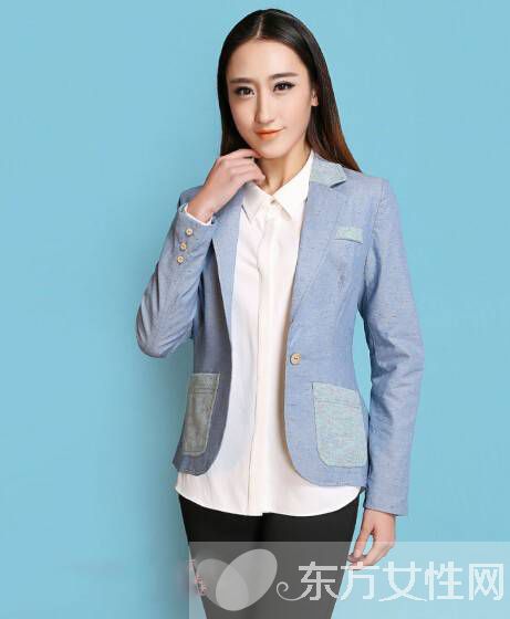 2016時尚春裝小外套 簡約修身小西裝超顯氣質(zhì)
